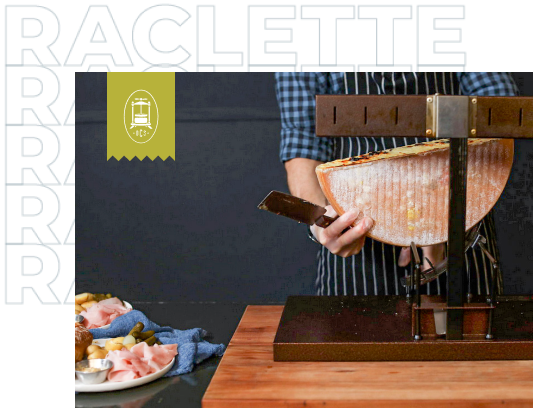 Raclette Night October 2nd, 6pm-7:30pm
