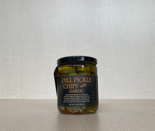 Copper Pot & Wooden Spoon Garlic Dill Pickles